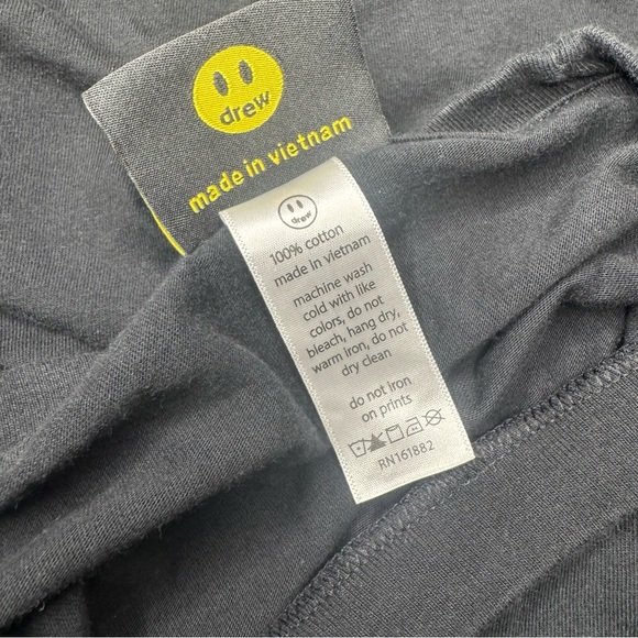 Drew House Cereal Bowl Short Sleeve Crew Neck Graphic T-Shirt Size Large Tee - Picture 9 of 9